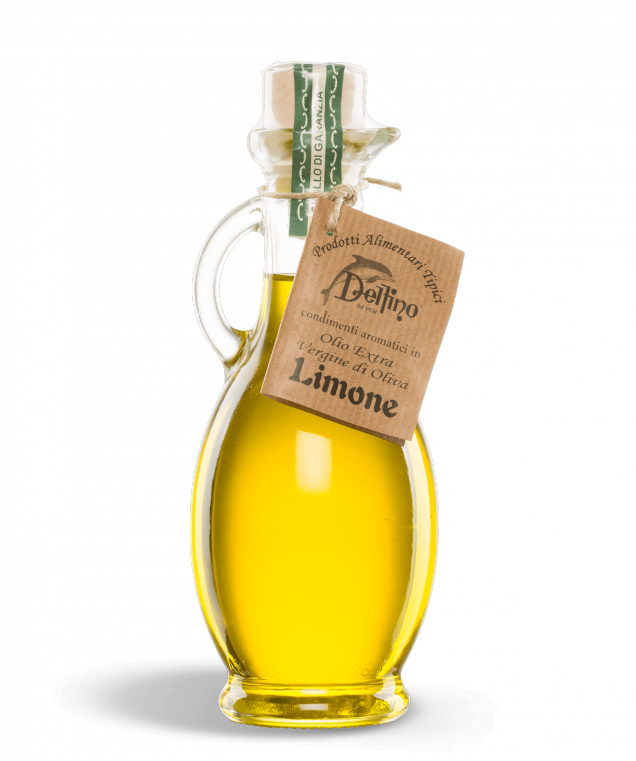 Olio Aromatizzato Al Limone Linea Terra Delfino Battista