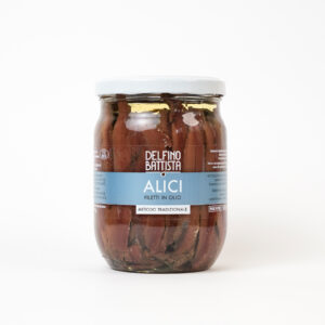 Filetti di alici in astuccio